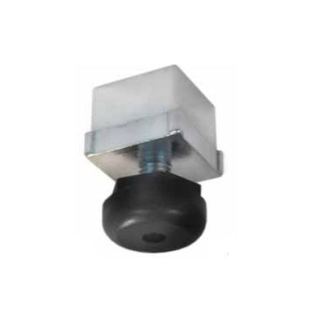 Pata 40x40mm regulable aluminio con tornillo  (4 unidades)