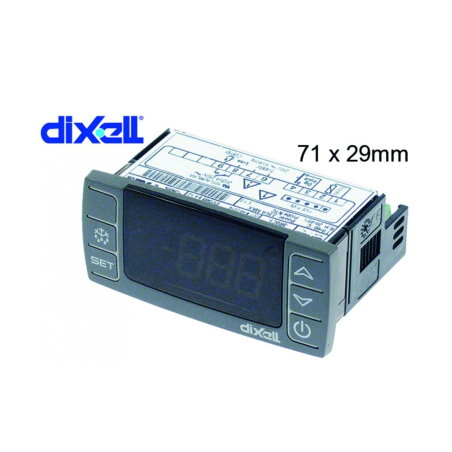 Controlador electrónico dixell xr02cx-5n0c1 comersa