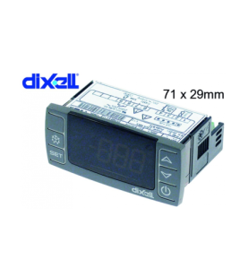Controlador electrónico dixell xr02cx-5n0c1 comersa