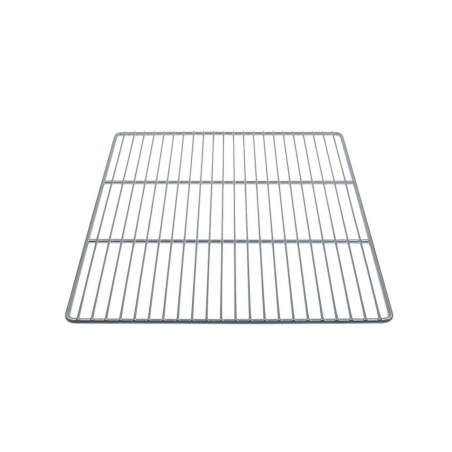 Parrilla An 530mm P 550mm H 10mm acero plastificado anillo externo reforzado 8mm