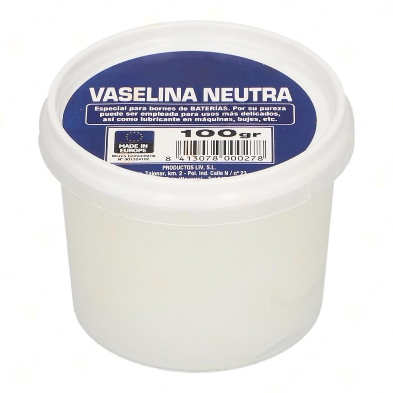 Bote vaselina alimentaria 100ml liv