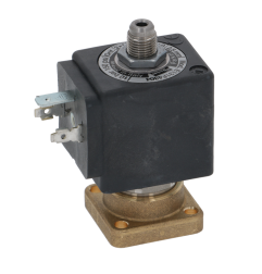 Válvula magnética 3vías 110VAC cuerpo cono exterior DN 1,5mm conector hembra DIN WEGA
