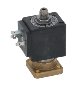 Válvula magnética 3vías 110VAC cuerpo cono exterior DN 1,5mm conector hembra DIN WEGA