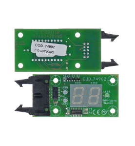 Placa Electrónica Teclado C/DISPLAY 70x35mm COLGED