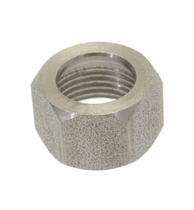 Tuerca 3/8" hembra brazo aclarado inox lb
