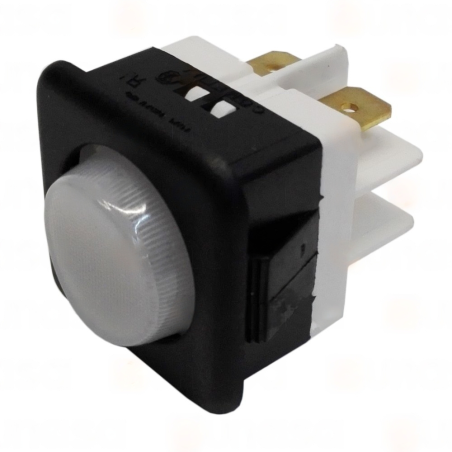 Piloto Cristal 25x25mm 230V Lavado JEMI