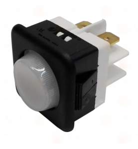 Piloto cristal 25x25mm 230v lavado jemi