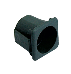 Soporte Negro Para Pulsador Ø23 28x28mm Bonnet, Elektra, GIGA, Silanos