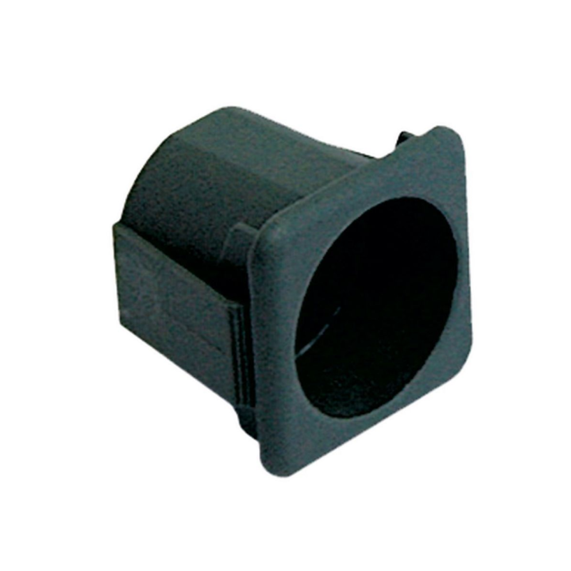 Soporte Negro Para Pulsador Ø23 28x28mm Bonnet, Elektra, GIGA, Silanos Soporte Negro Para Pulsador Ø23 28x28mm Bonnet, Elektra, GIGA, Silanos