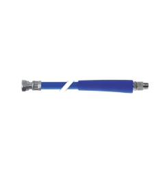 Tubo flexible de agua empalmes 1/2" M - 1/2" H giratorio de un lado
