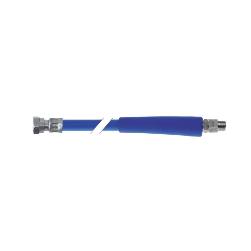 Tubo flexible de agua empalmes 1/2" M - 1/2" H giratorio de un lado