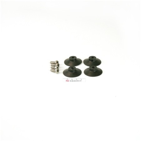 Patas De Ventosa Ø42x10mm M6x16mm (4 UDS) SAMMIC