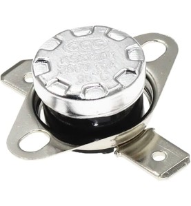 Termostato bimetálico ksd301 180°c 250v 16a lucca
