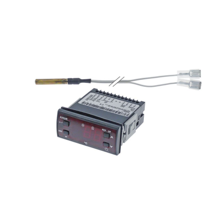 Controlador electrónico KIOUR tipo REF-DF-SM V4.2 medida de montaje 71x29mm aliment. 230V tensión AC