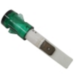 Piloto verde Ø12mm 230v giga