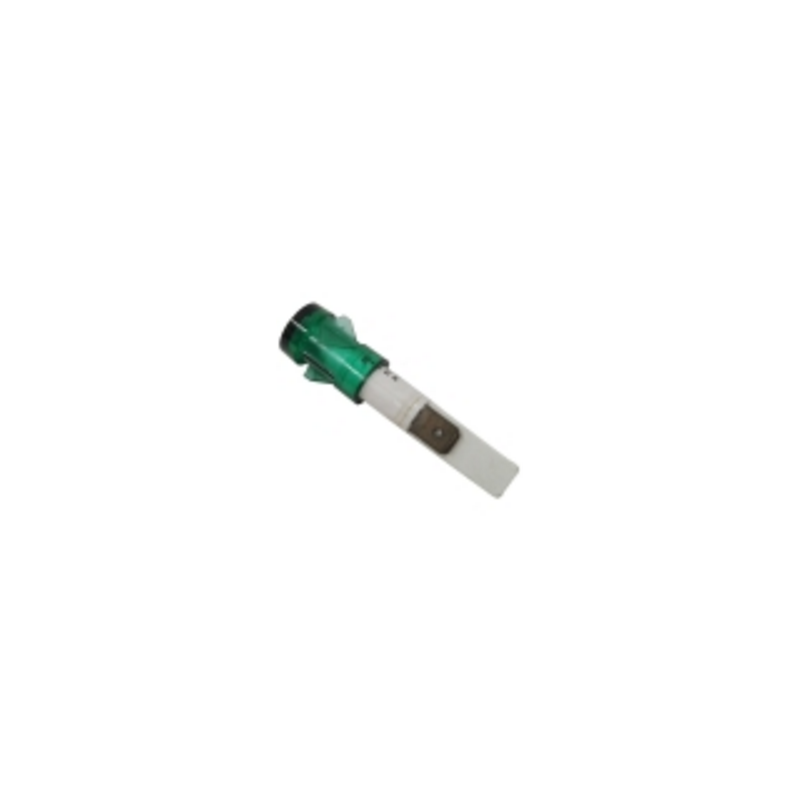 Piloto verde Ø12mm 230v giga