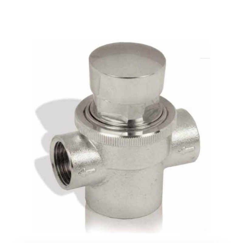 Grifo Fluxor Pulsador Temporizado 1/2" H-H