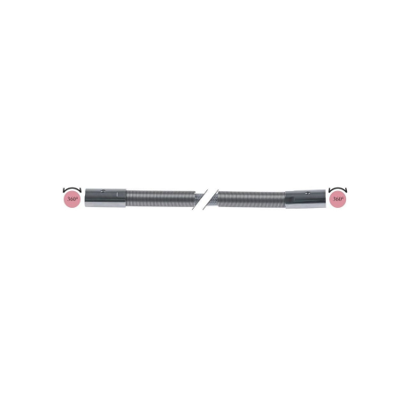 Tubo de ducha empalmes 1/2" L 2000mm inox p de trabajo 10bar p de reventamiento 90bar