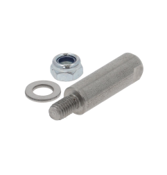 Eje 30x10mm varilla inox roscada interior m