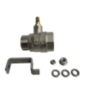 Grifo freidora vaciado 1 pulg