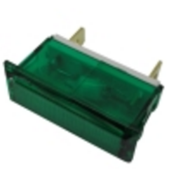 Piloto verde 33x11mm 400v freidora repag