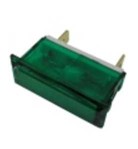 Piloto verde 33x11mm 400v freidora repag