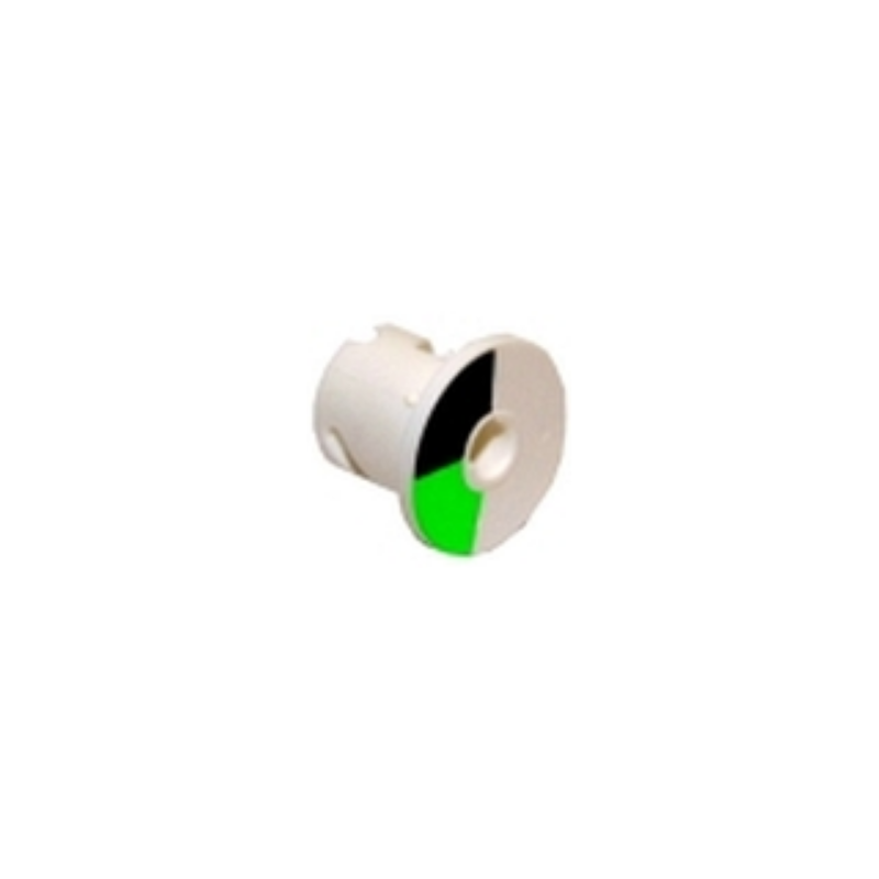 Boton negro/verde pulsador crystaline Boton negro/verde pulsador crystaline