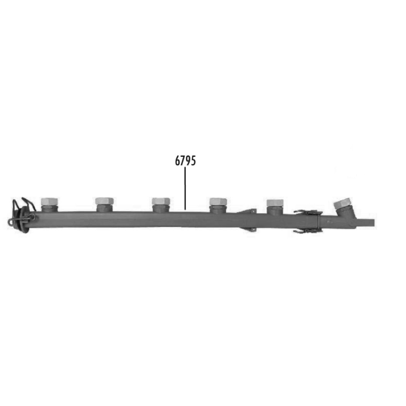 Brazo lavado completo gs-100 l 540mm  jemi