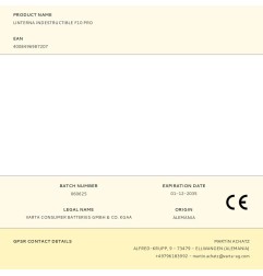 Linterna indestructible f10 pro