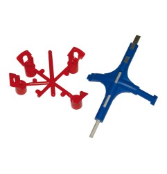 Turbina (aspersor emergente) 10,5cm pro 02. alcance 4-9m. aqua control