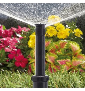 Difusor con tobera (emergente) 10cm 360° alcance de 4 a 4,5m aqua basic