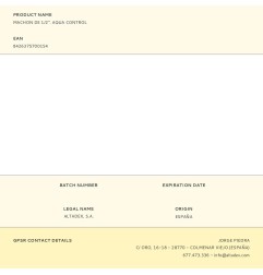 Machon de 1/2". aqua control