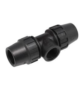 Conexion "t" rosca hembra 25mm (3/4") aqua control