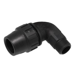 Codo rosca macho 32mm (1") aqua control