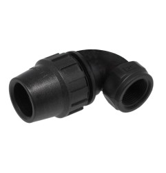 Codo con rosca hembra 32mm (1") aqua control