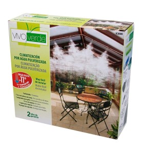 Kit de nebulizador misting and cooling vivo verde