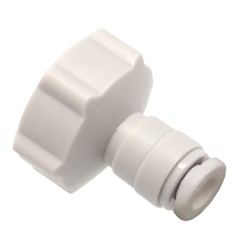 Adaptador de grifo 3/4"-1/4" vivo verde