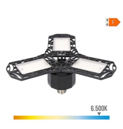 Bombilla "leaf" led e27 60w 6400lm 6500k luz fria ø26,5x12cm edm