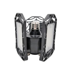 Bombilla "leaf" led e27 60w 6400lm 6500k luz fria ø26,5x12cm edm