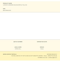 Camiseta zanzibar azulina (royal) talla xs