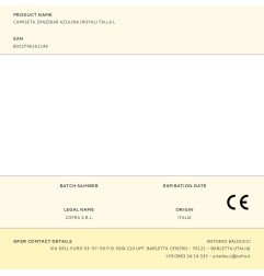 Camiseta zanzibar azulina (royal) talla l