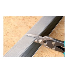 Tijera para chapa cortes rectos 260 mm