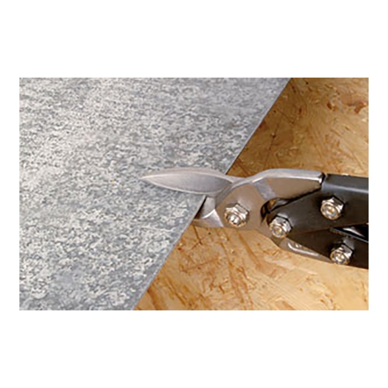 Tijera para chapa cortes rectos 260 mm