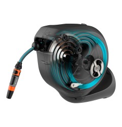 Portamangueras automatico rollup 15 m