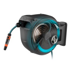 Portamangueras automatico rollup 25 m