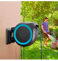 Portamangueras automatico rollup 25 m