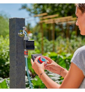 Programador de riego analogico easy plus gardena