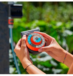 Programador de riego analogico easy plus gardena