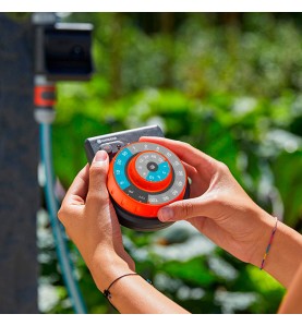 Programador de riego analogico easy plus gardena