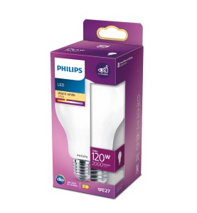 Bombilla standard led e27 13 w 2000 lm 2700 k luz calida ø7 x 12,1 cm